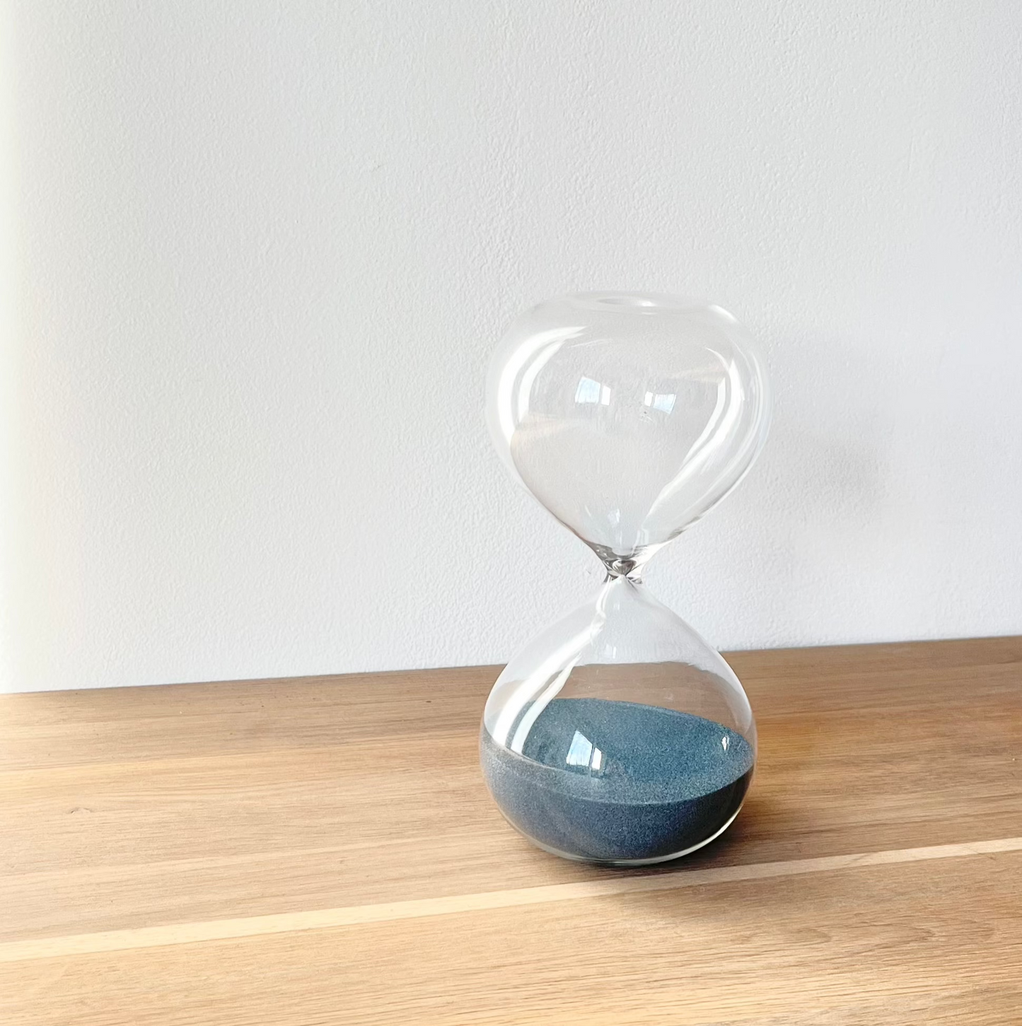 Sablier sable gris