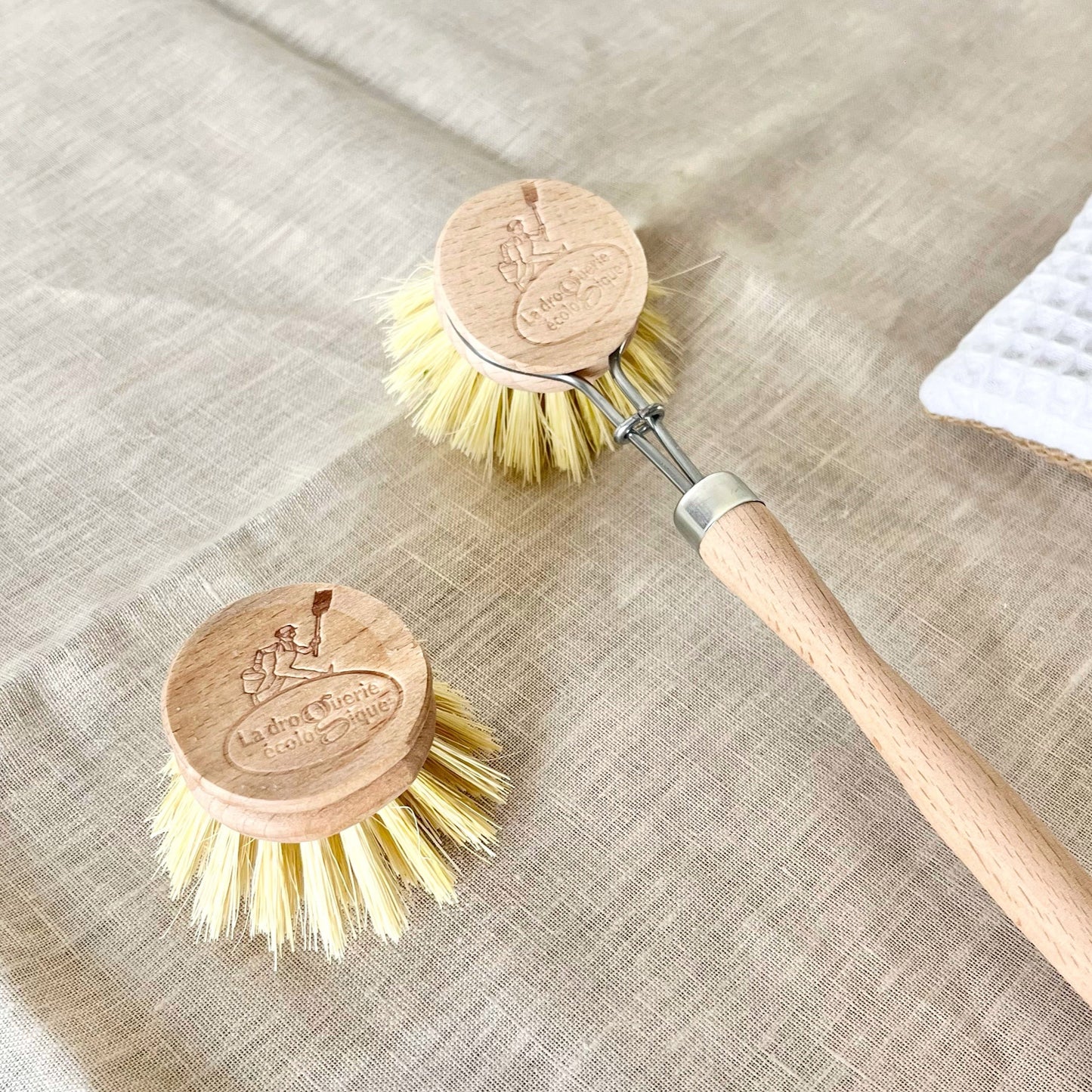 Recharge brosse vaisselle - Bois de hêtre et fibres naturelles