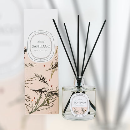 Diffuseur de parfum "Zora" Amande - Parfum naturel & Verre