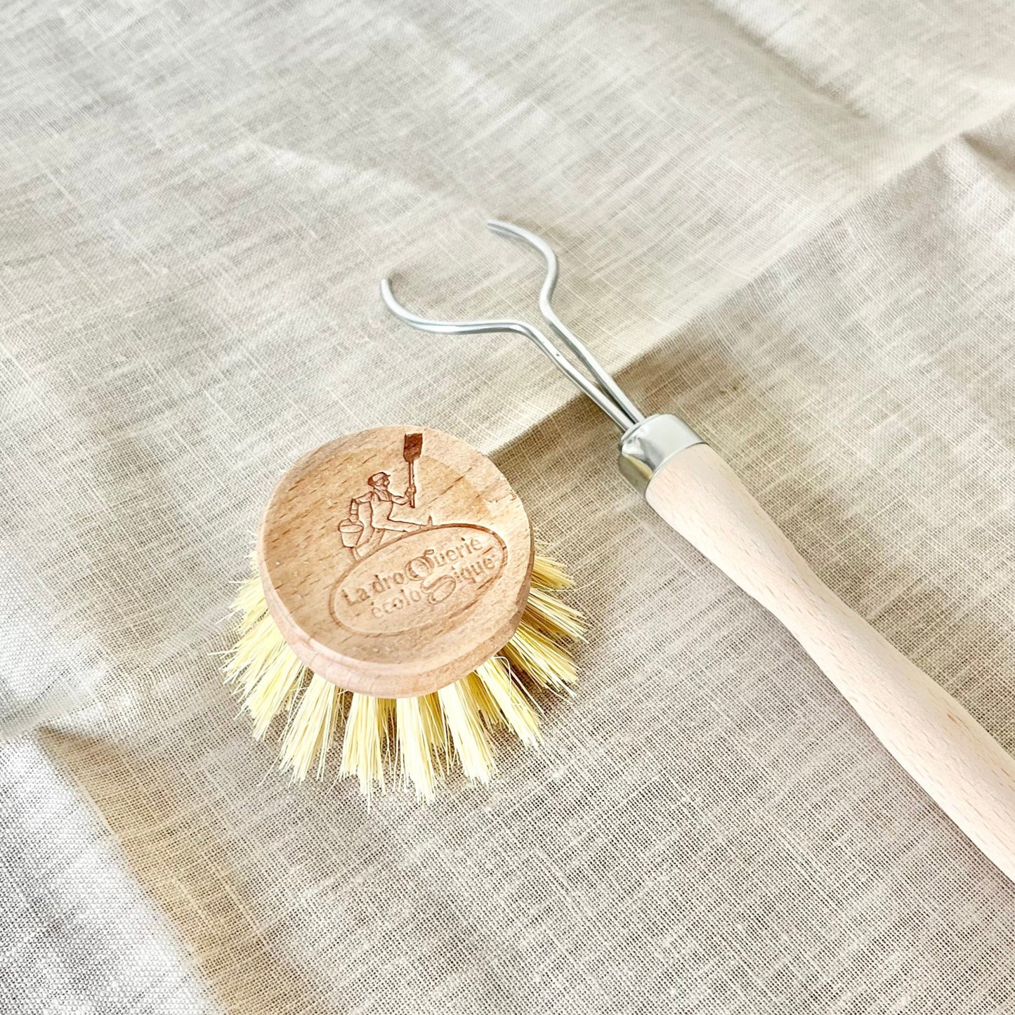 Recharge brosse vaisselle - Bois de hêtre et fibres naturelles