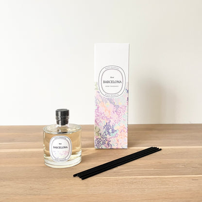 Diffuseur de parfum "Zora" Rose - Parfum naturel & Verre