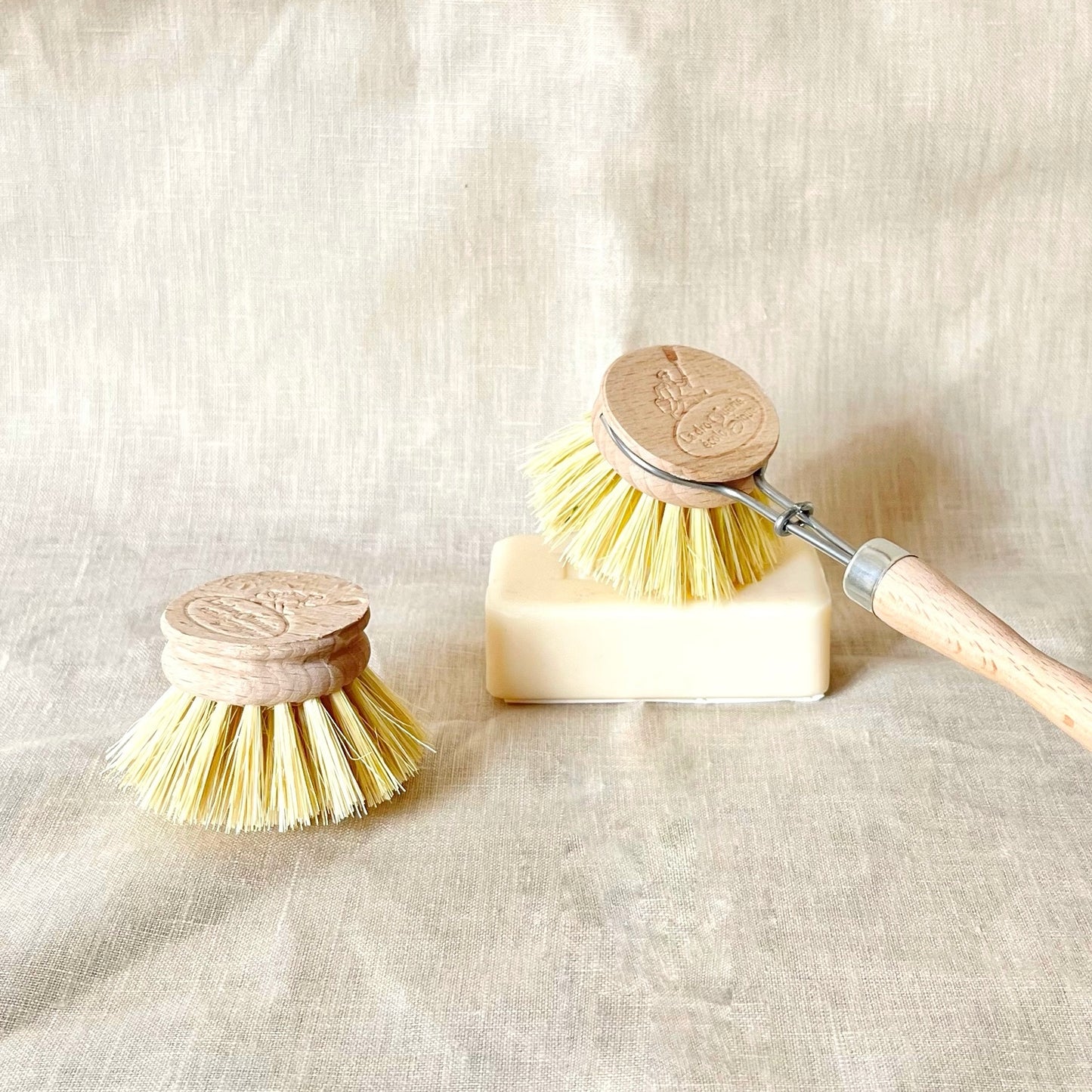 Recharge brosse vaisselle - Bois de hêtre et fibres naturelles