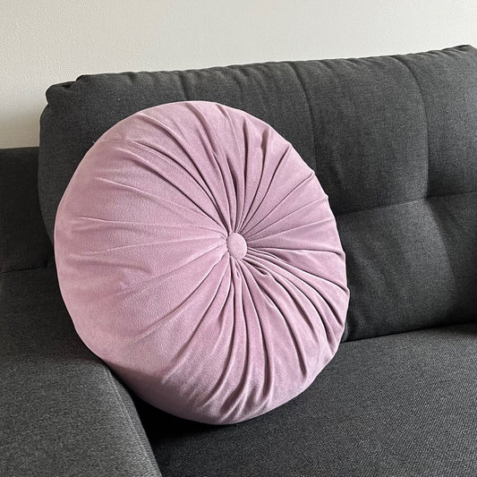 Coussin Rond Lilas