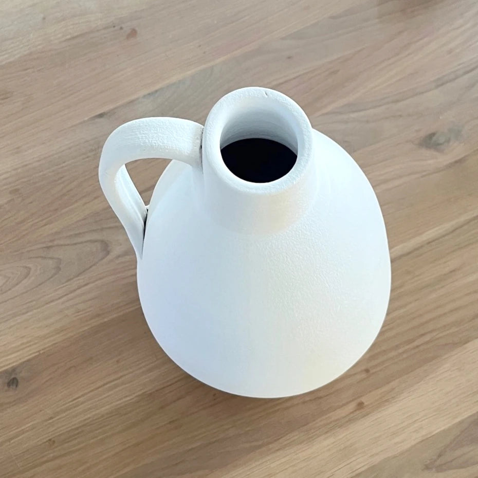 Vase "Milo" Blanc - Céramique