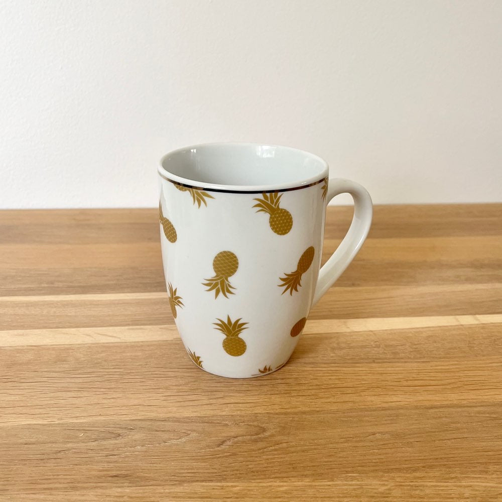 Set 4 mugs « ananas »