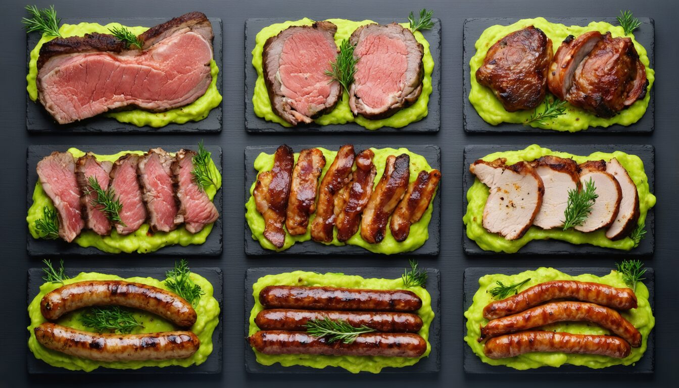 explorez notre sélection des 10 viandes parfaites pour accompagner et rehausser le goût de votre purée de pois cassés. trouvez des idées savoureuses et inspirantes pour vos repas, alliant textures et saveurs.