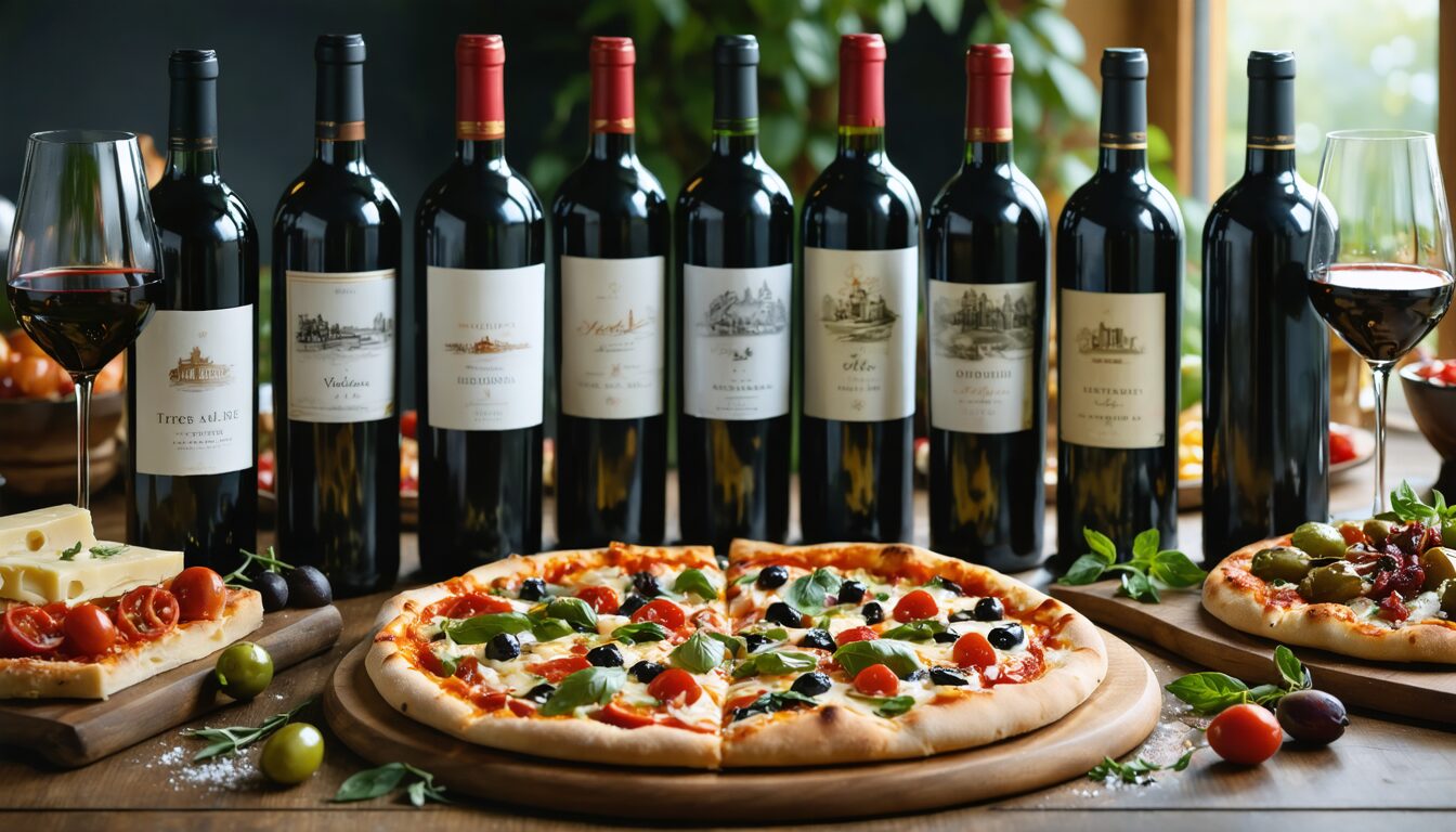 découvrez notre sélection des 12 vins parfaits pour accompagner vos pizzas et rehausser votre expérience culinaire. des accords savoureux qui transformeront chaque bouchée en un moment d'exception.