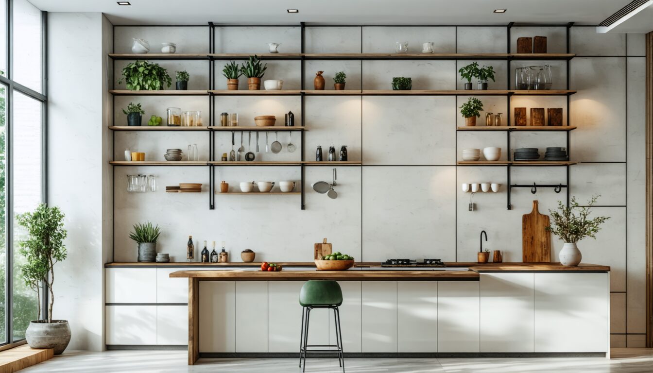 découvrez la hauteur idéale pour installer vos armoires murales de cuisine pour un agencement pratique et esthétique. optimisez votre espace tout en respectant les normes ergonomiques pour un confort maximal.
