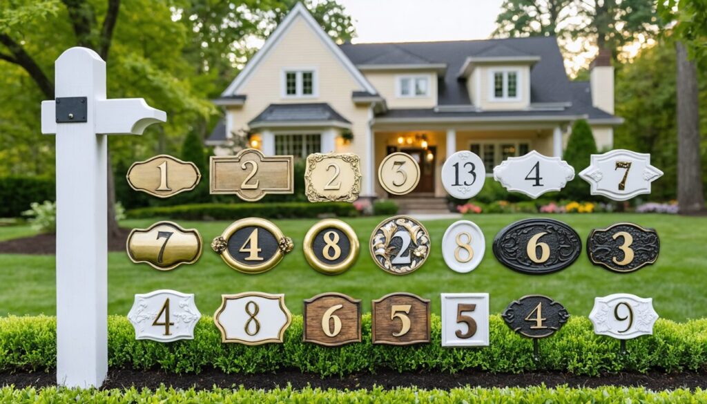 découvrez nos conseils pratiques pour choisir la plaque de numéro de maison idéale et donner du caractère à votre façade tout en respectant la réglementation.