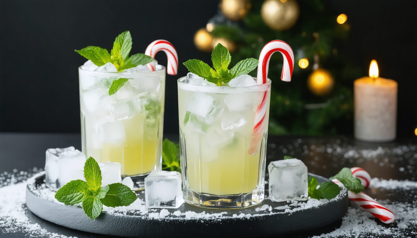 découvrez comment réaliser un cocktail festif et rafraîchissant avec notre recette facile du candy cane spritzer, parfait pour égayer vos fêtes de fin d'année !