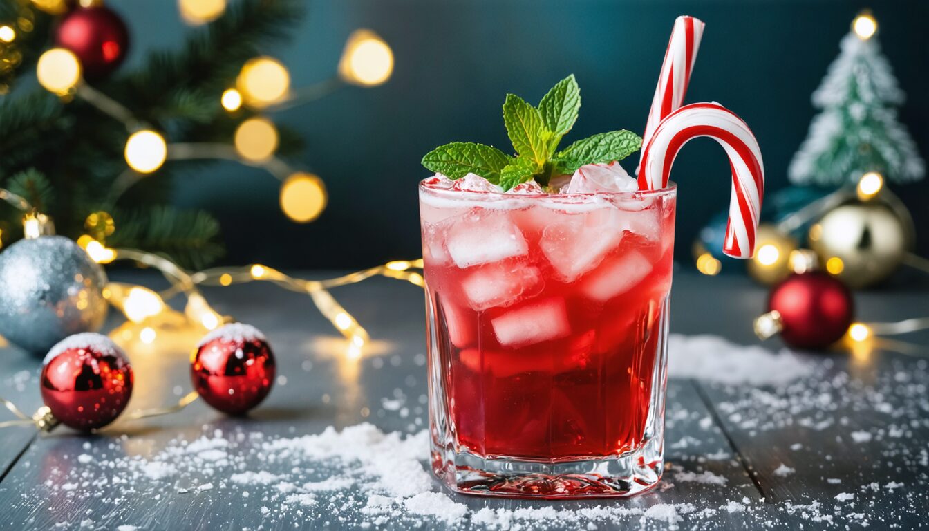 apprenez à réaliser le cocktail festif candy cane spritzer : une boisson pétillante, fraîche et gourmande, parfaite pour vos fêtes de fin d’année. recette facile et irrésistible !