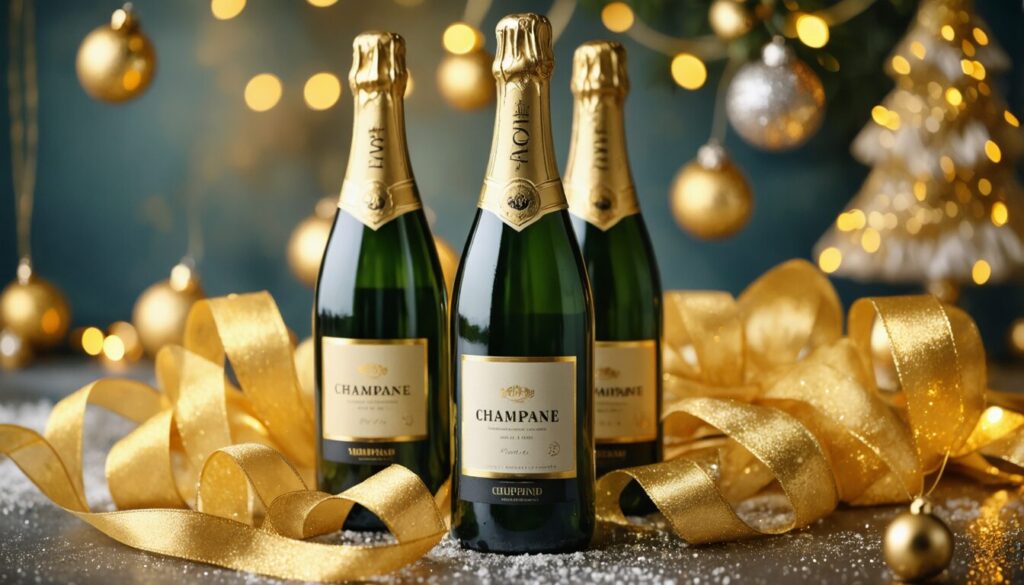 Découvrez les champagnes incontournables pour célébrer un Noël enchanteur