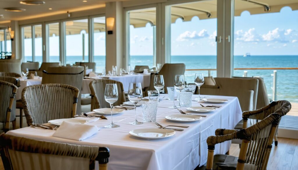 consultez les tarifs du menu du restaurant la marine à noirmoutier et découvrez une cuisine gastronomique raffinée dans un cadre d’exception. informations à jour sur les prix et formules disponibles.