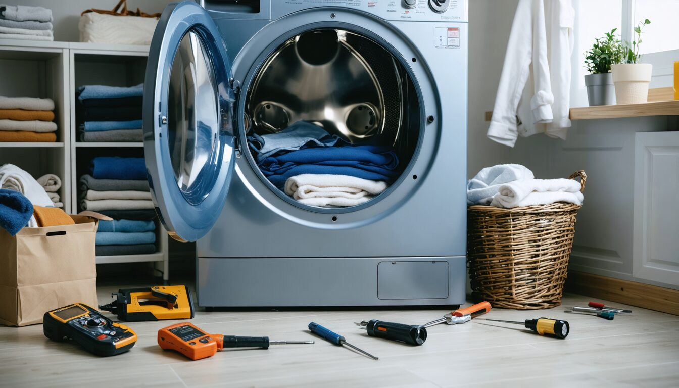 découvrez les signes et astuces pour identifier facilement les dysfonctionnements courants de votre sèche-linge avec notre guide pratique. gagnez du temps et évitez les pannes !