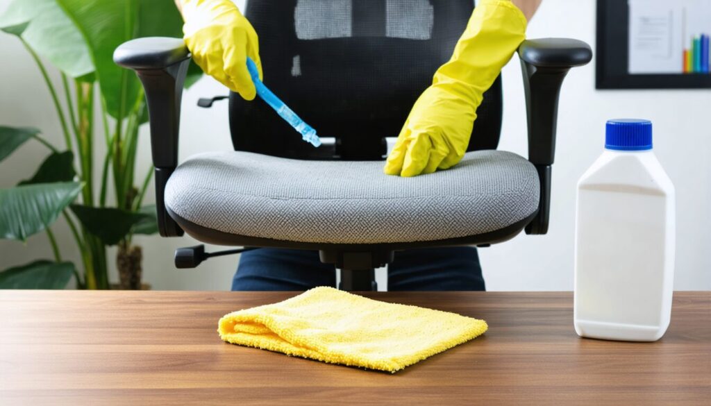 Les meilleures astuces pour nettoyer efficacement une chaise de bureau en tissu