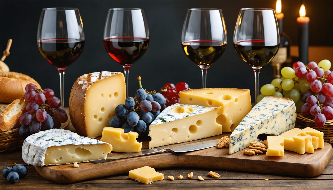 découvrez les 12 accords irrésistibles entre vin et fromage pour sublimer vos mariages gastronomiques. que vous soyez un amateur de vins fins ou un passionné de fromages, ces associations vous garantiront des moments savoureux inoubliables. éveillez vos papilles avec des conseils d'experts et des suggestions pour chaque occasion.