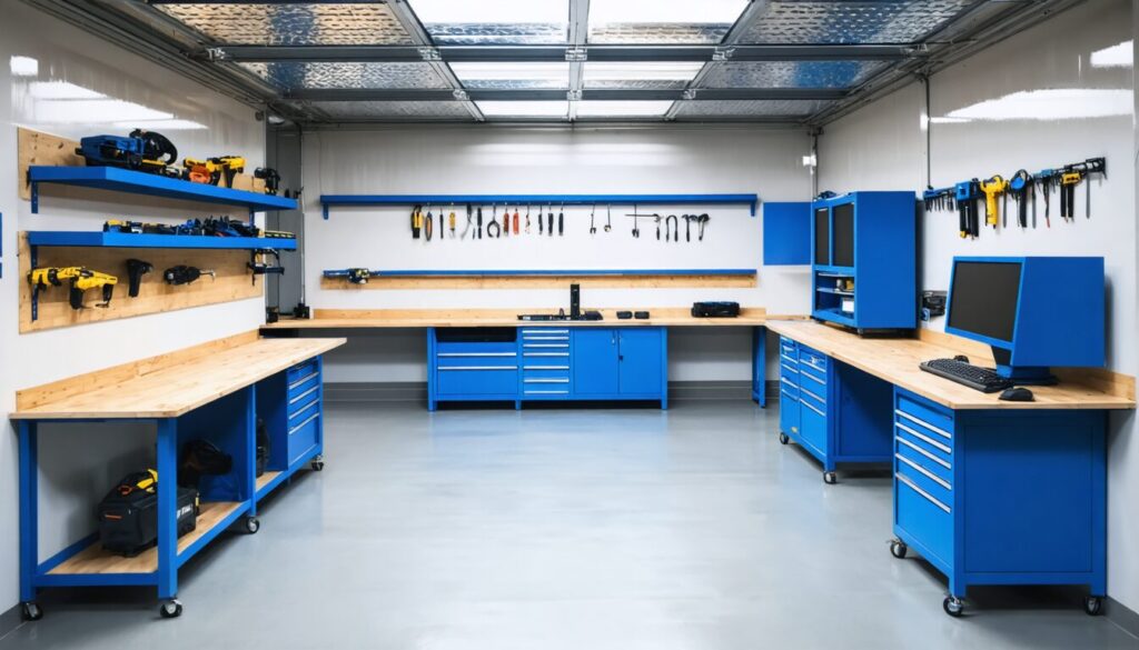 Optimisez la productivité de votre atelier avec un aménagement mural astucieux