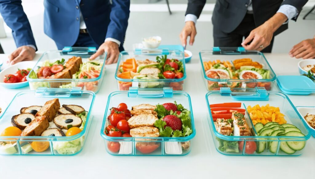 Transformez vos pauses déjeuner au bureau avec des plateaux repas innovants