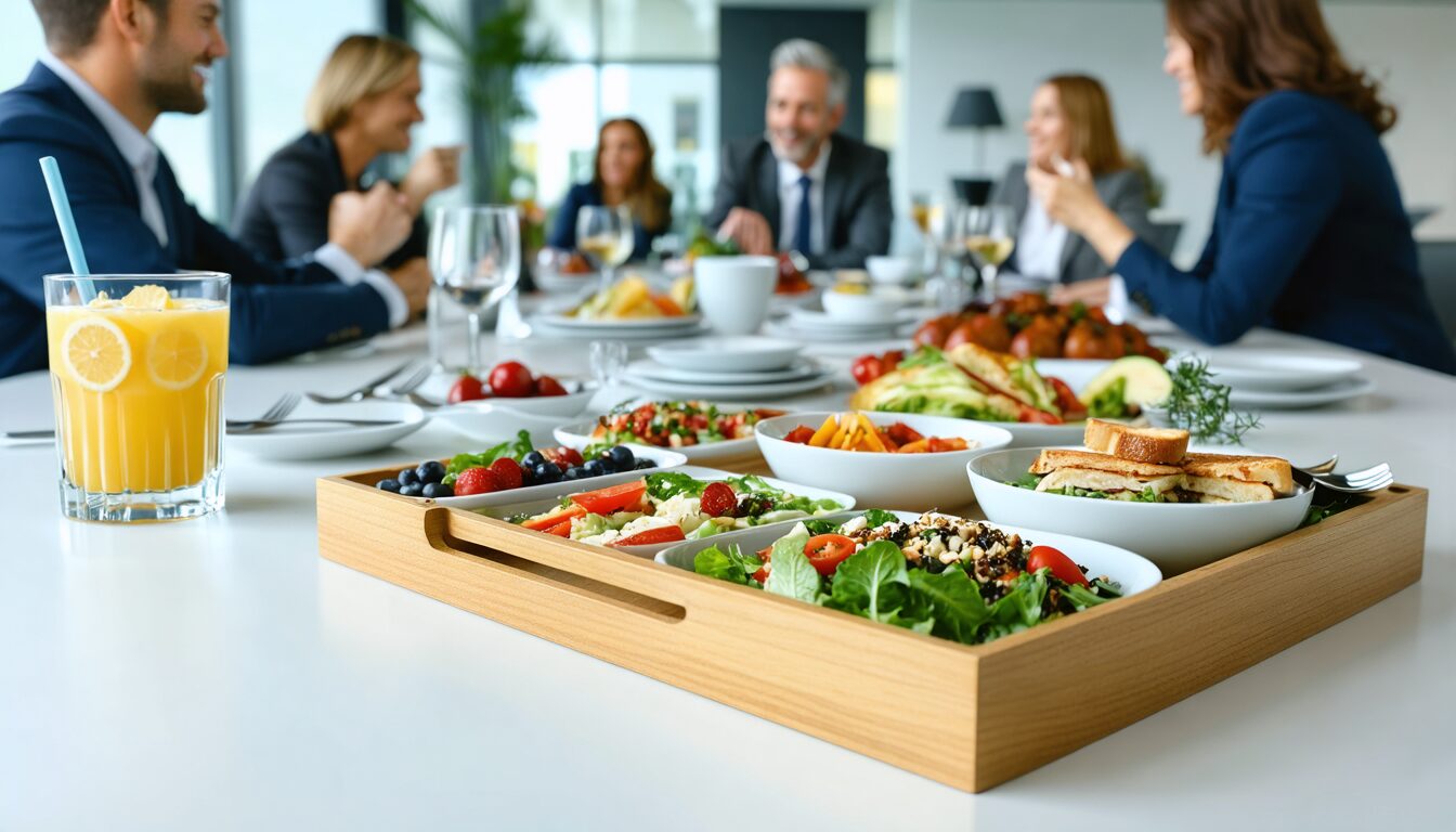 découvrez comment transformer vos pauses déjeuner au bureau grâce à des plateaux repas innovants, savoureux et pratiques, pour allier plaisir et efficacité au travail.