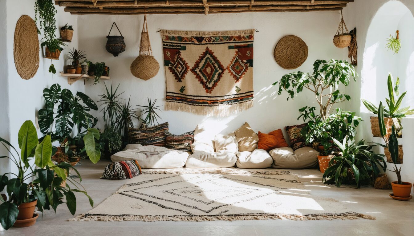 découvrez l'élégance intemporelle des tapis berbères du maroc, véritables trésors artisanaux qui allient tradition et modernité. transformez votre intérieur en un espace chaleureux et esthétique grâce à ces pièces uniques qui apportent une touche authentique à la décoration contemporaine.