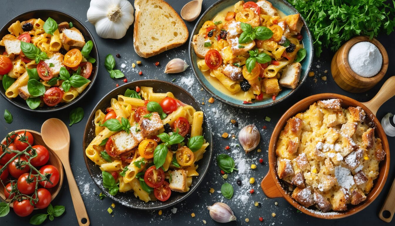 découvrez des recettes créatives et savoureuses pour recycler votre pain dur et réduire le gaspillage alimentaire. transformez vos restes en plats anti-gaspillage faciles et gourmands !