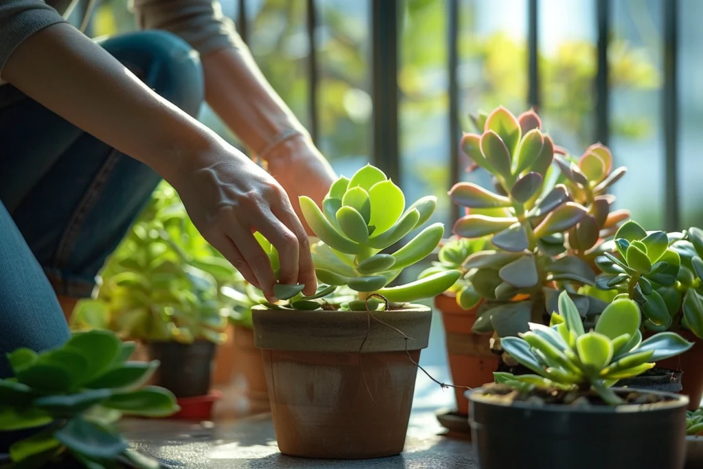 Guide pratique pour cultiver et prendre soin de la Crassula ovata, la plante de jade