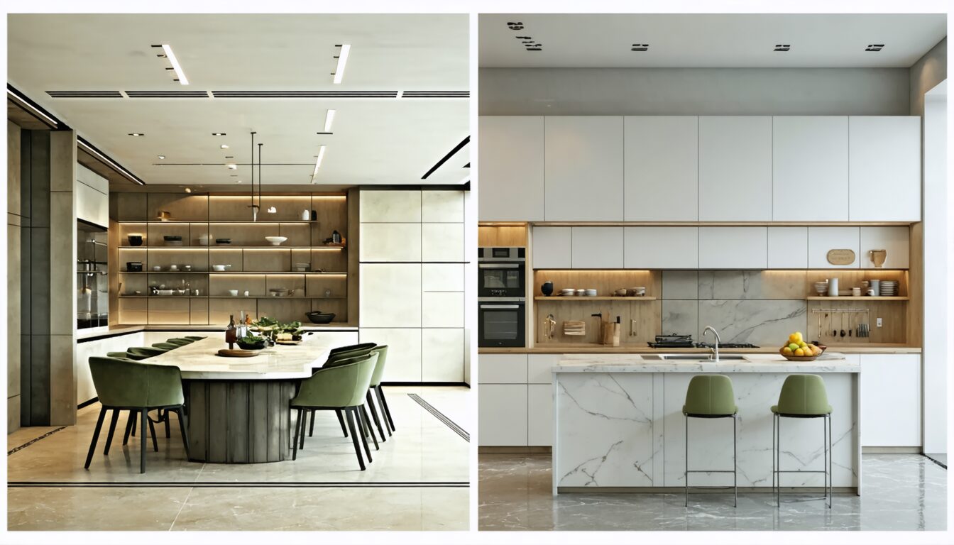 découvrez les différences entre cuisine aménagée et cuisine intégrée, ainsi que leurs avantages respectifs pour optimiser l’aménagement de votre espace. trouvez l’option la mieux adaptée à vos besoins et à votre style de vie.
