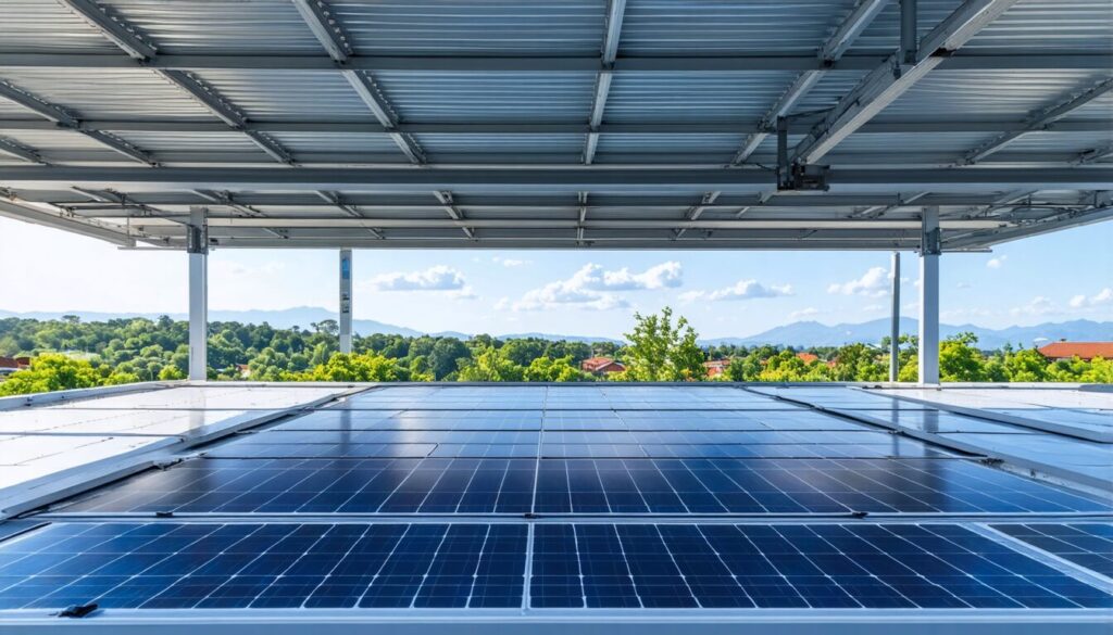 Est-il possible d’installer une ombrière photovoltaïque dans son jardin ?