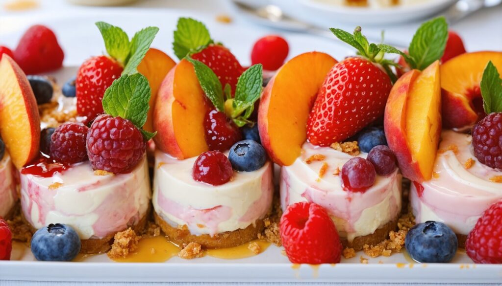 Explorez nos créations gourmandes et estivales pour des desserts rafraîchissants