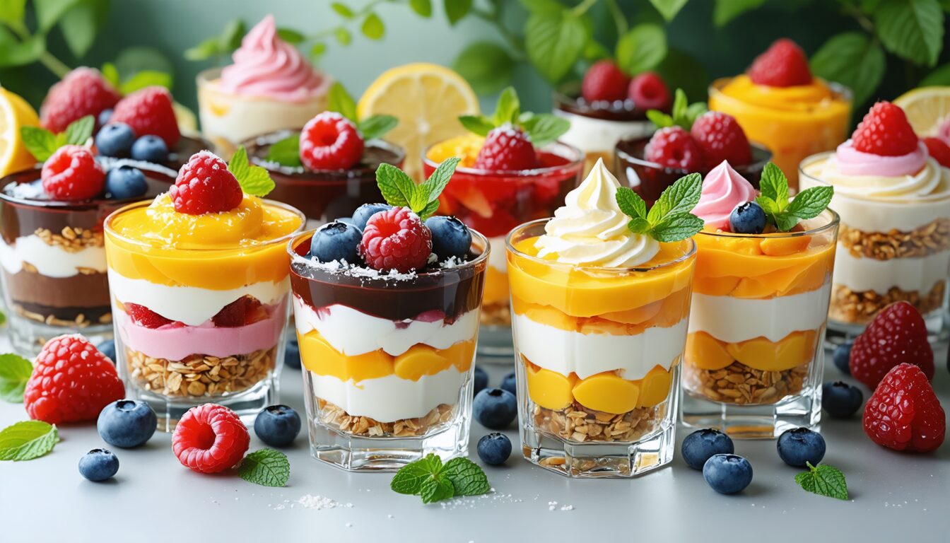découvrez notre sélection de desserts gourmands et estivaux : des créations rafraîchissantes parfaites pour profiter pleinement de l'été et surprendre vos papilles.