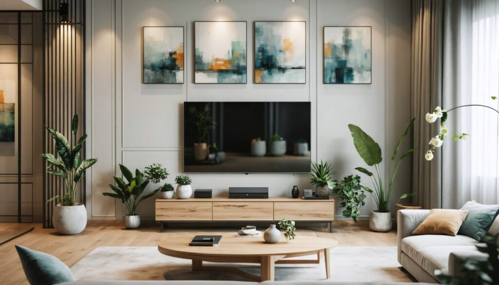 Maximiser l’Harmonie de votre Intérieur : Astuces Créatives pour Intégrer la Télévision avec Élégance
