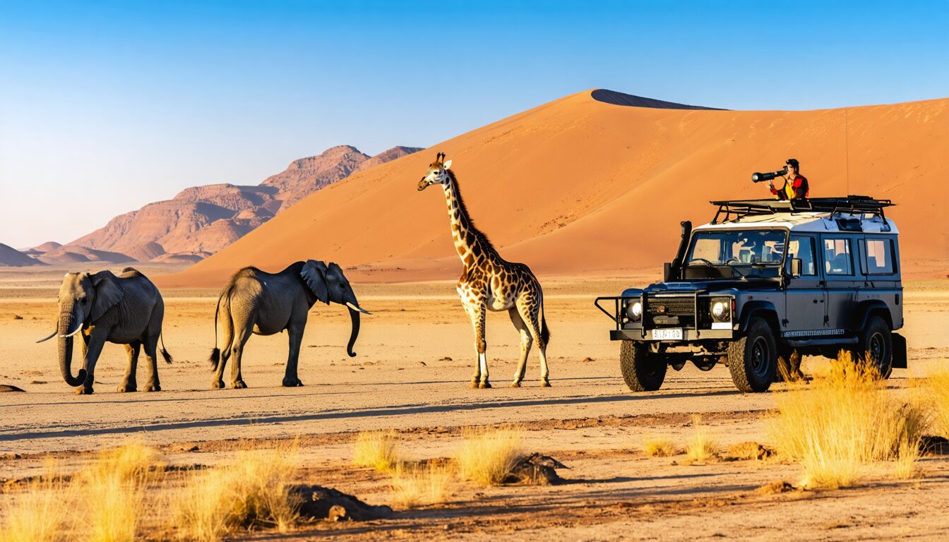 découvrez comment organiser un safari inoubliable en namibie grâce à notre guide pratique : conseils, meilleurs parcs, période idéale et astuces pour vivre une aventure exceptionnelle au cœur de la savane africaine.