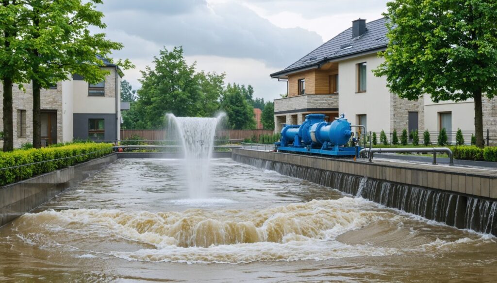 Prévenir les inondations chez soi avec une station de relevage
