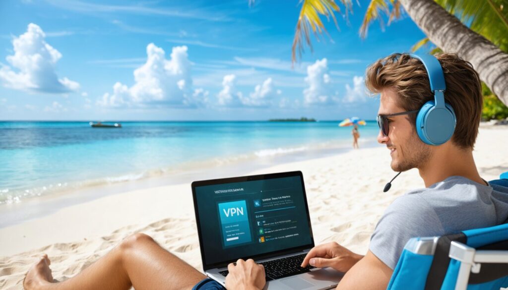 Profitez de votre travail en voyage grâce à un VPN gratuit