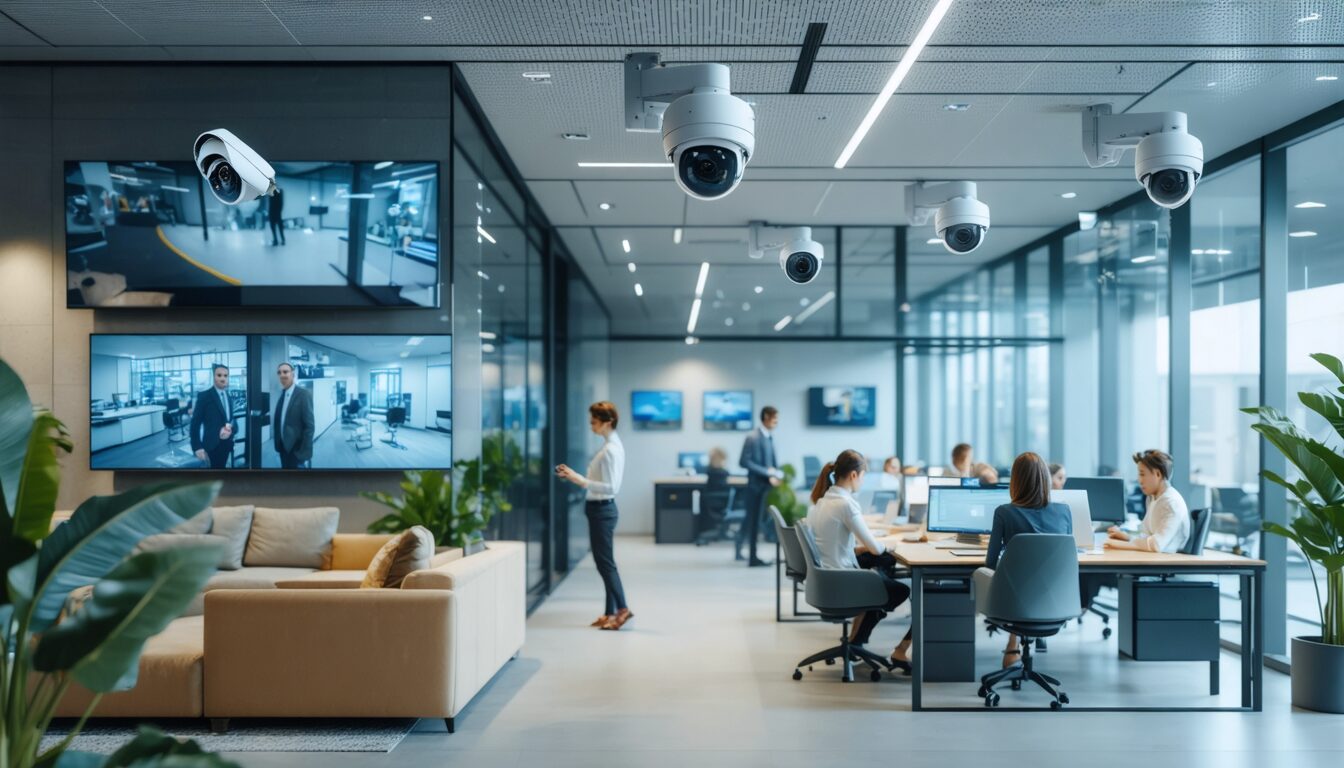 protégez efficacement vos locaux d'entreprise grâce à la vidéosurveillance. découvrez comment des systèmes de sécurité innovants assurent la surveillance et la tranquillité de votre environnement professionnel.