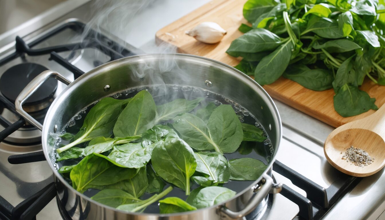 découvrez nos conseils pratiques pour réussir la cuisson des épinards frais à l'eau : temps de cuisson, astuces pour préserver leurs nutriments et obtenir une texture parfaite.