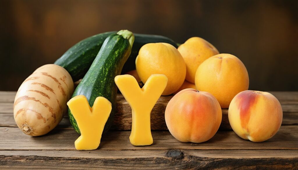 Découvrez les fruits et légumes commençant par la lettre Y