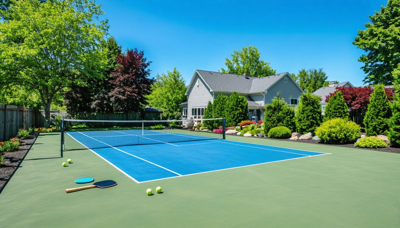 découvrez s'il est possible d'installer un terrain de pickleball chez soi, les démarches à suivre, les contraintes à connaitre et les conseils pratiques pour les particuliers souhaitant profiter de ce sport dans leur jardin.