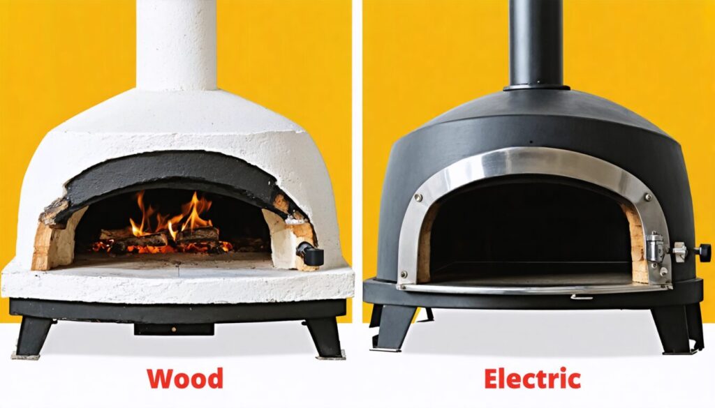 Comparer le four à bois et le four électrique : quelles sont les distinctions ?