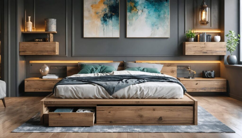 apprenez à sélectionner le lit avec rangement parfait pour gagner de la place dans votre chambre. astuces, conseils et critères pour optimiser chaque mètre carré de votre espace intérieur.