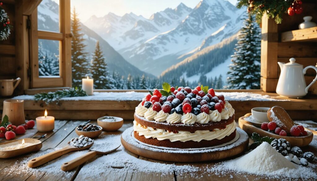 Découvrez comment préparer le célèbre gâteau Courchevel : une délicieuse recette à la montagne!