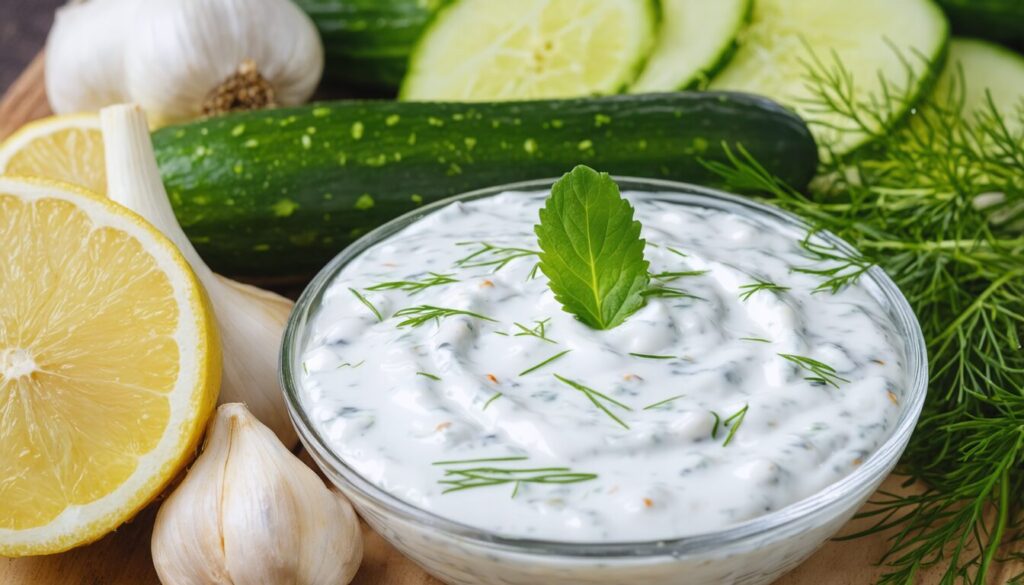 Découvrez comment préparer un délicieux Tzatziki fait maison selon la recette exclusive de TonBonBon.fr !