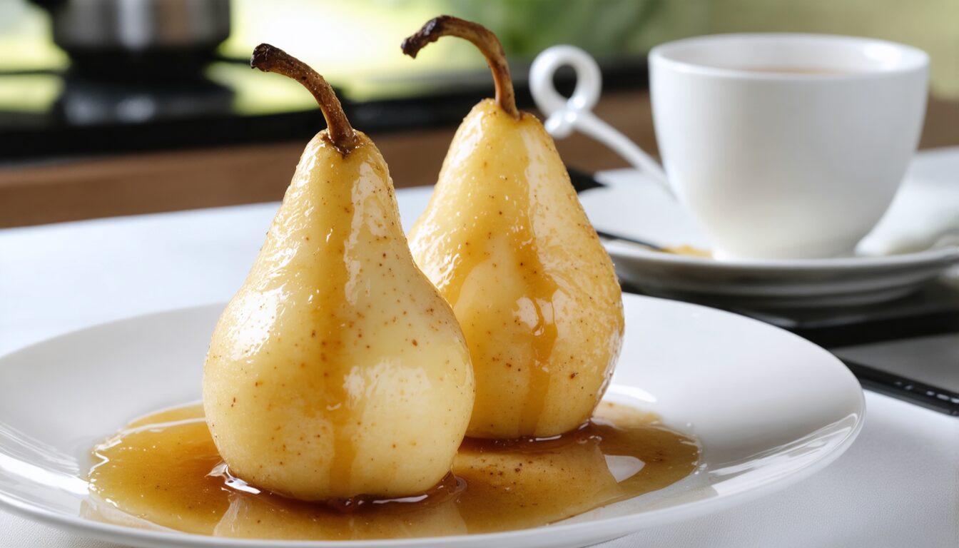 découvrez la recette gourmande de la tarte aux poires et au chocolat de cyril lignac : une alliance parfaite de poires fondantes et de chocolat intense pour un dessert irrésistible. facile à réaliser, idéale pour régaler petits et grands !