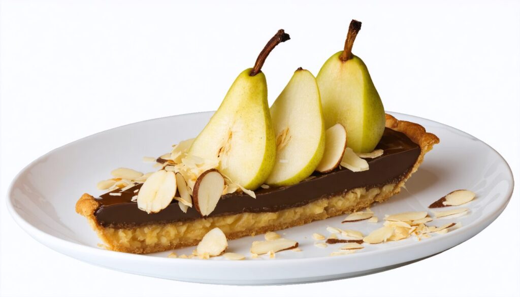 Découvrez la délicieuse recette de la tarte aux poires et au chocolat de Cyril Lignac : un mariage parfait entre la douceur des poires et la richesse du chocolat.