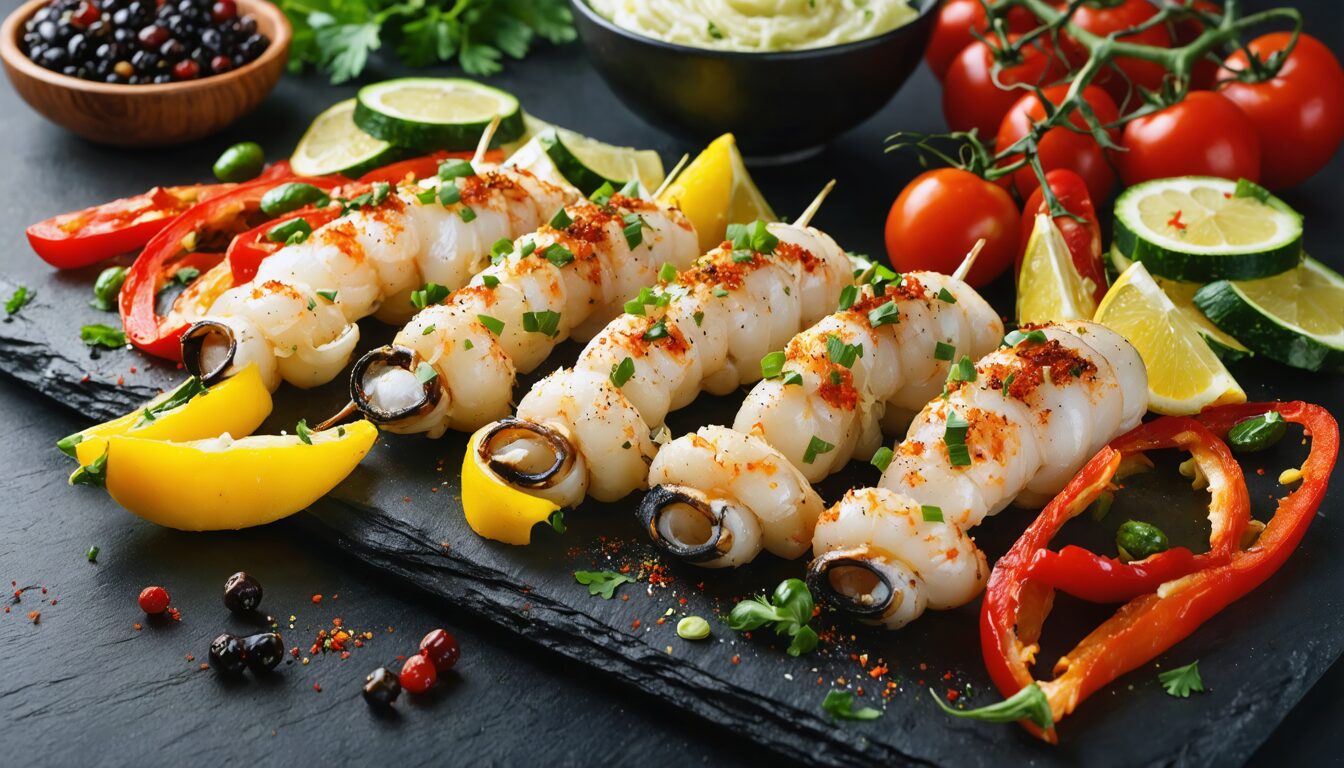 explorez notre sélection d'accompagnements parfaits pour sublimer vos encornets et ravir vos papilles lors de vos repas en famille ou entre amis.