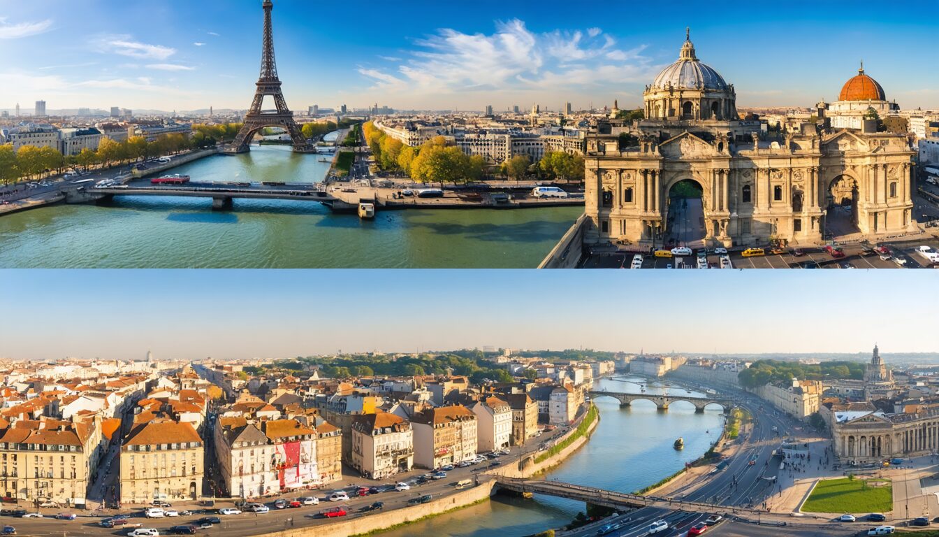 embarquez pour une aventure inoubliable à travers l'europe, de paris à faro et de montpellier à rome, en explorant les paysages, cultures et trésors cachés sur la route vers le portugal.