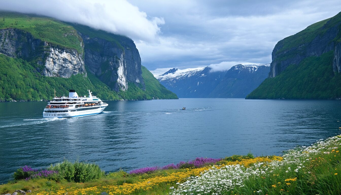 découvrez les paysages spectaculaires des fjords scandinaves au cours d'une croisière exceptionnelle et vivez une aventure unique entre nature préservée et panoramas époustouflants.