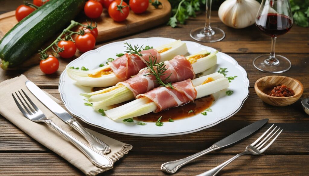 Idées savoureuses pour un repas parfait avec des endives au jambon