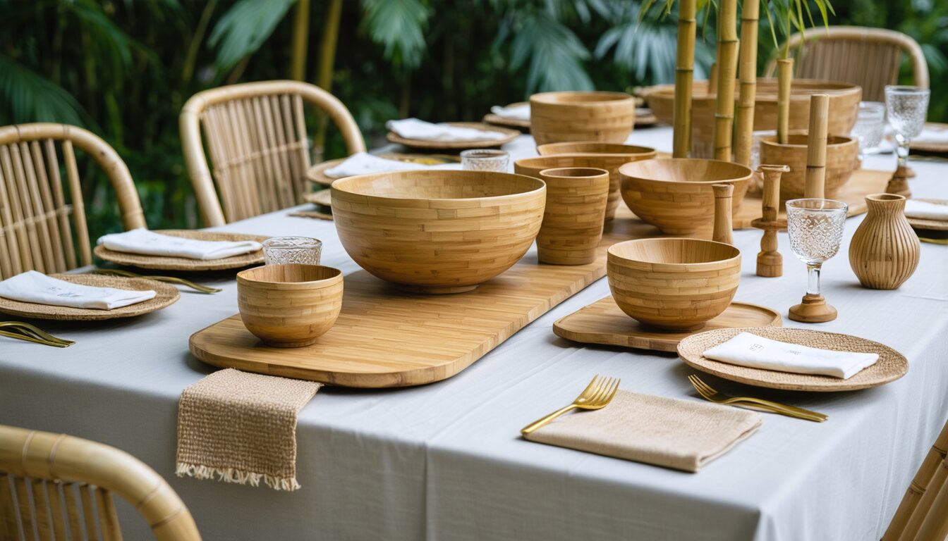 découvrez pourquoi la vaisselle en bambou séduit de plus en plus de foyers : une alternative élégante, durable et écologique pour vos tables du quotidien.