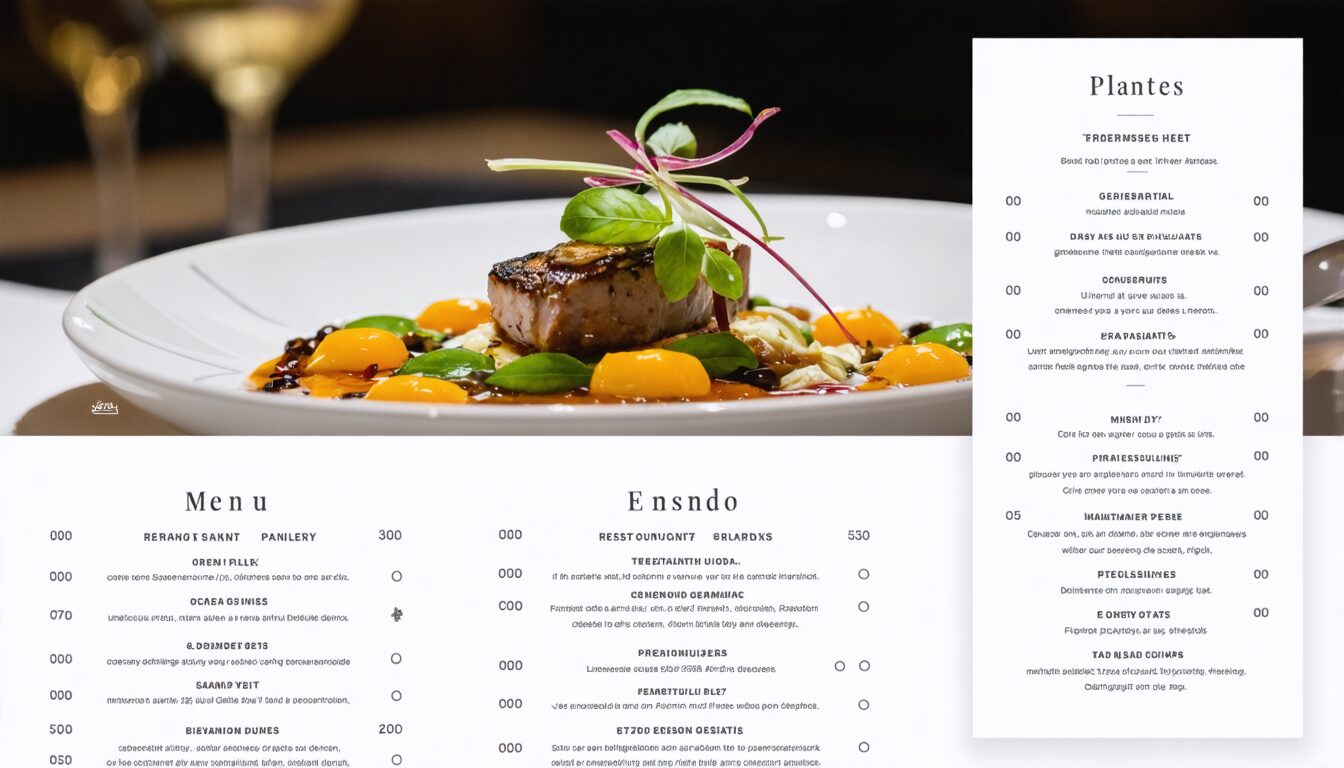 découvrez nos conseils essentiels pour créer un menu attrayant et efficace qui séduira vos clients et augmentera la rentabilité de votre restaurant.